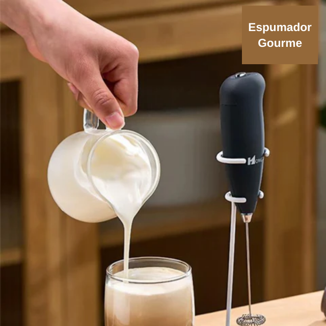 Espumador Gourmet - Mini batidor eléctrico