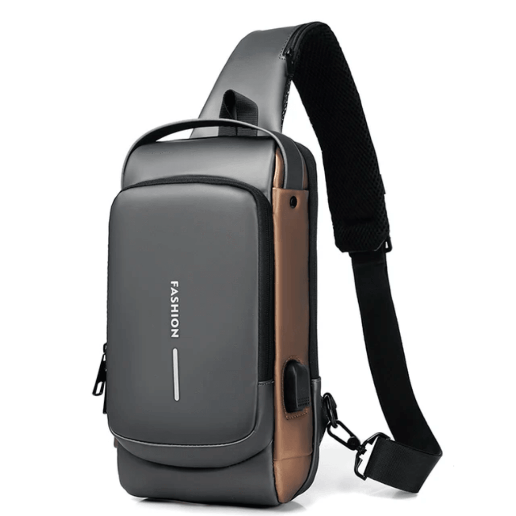 Bolso Bandolera - La Bolsa de hombro antirrobo con carga USB