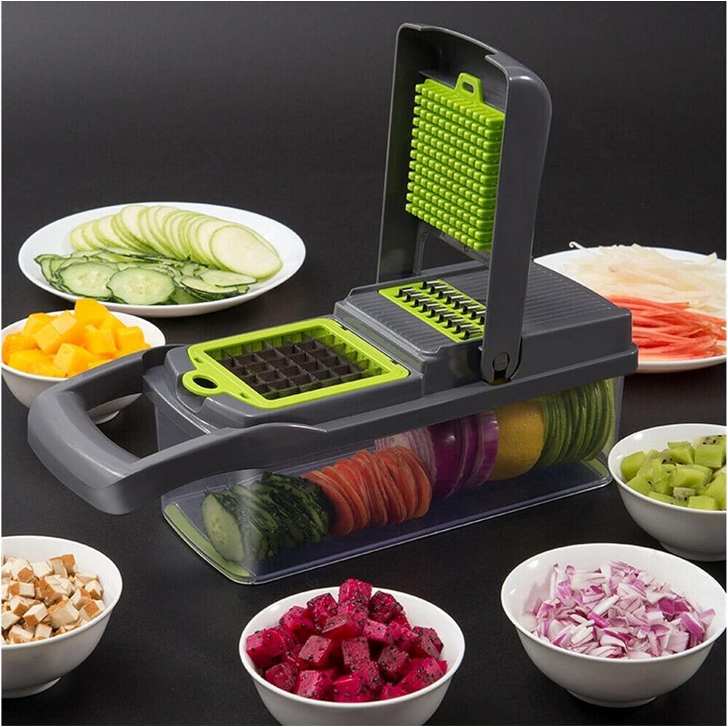 SliceExpert 8 en 1- Cortador de verduras y frutas multifuncional